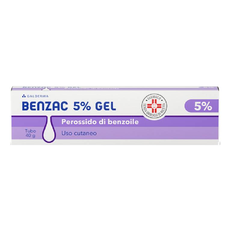 BENZAC*GEL 40G 5%