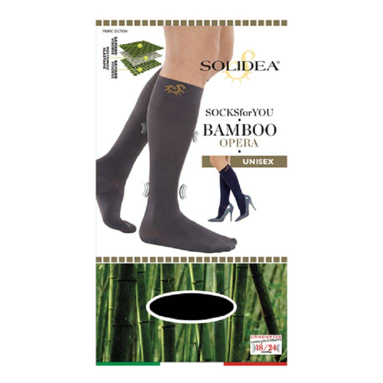 SOCKS FY BAMBOO OPERA NERO M